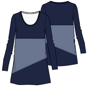Fashion sewing patterns for LADIES T-Shirts T-Shirt 7192